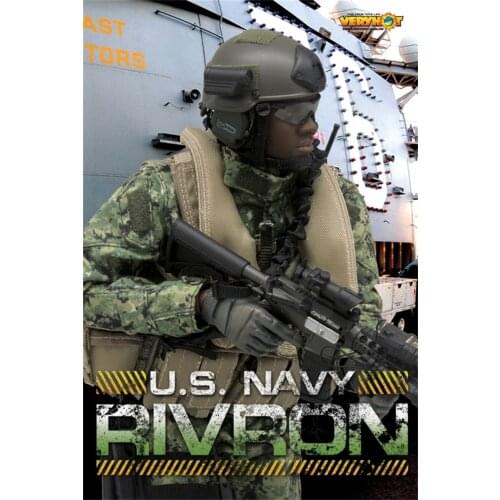 Hot Sales Scale 1/6th VH1032 USA Navy Rivron Special Army Soldier Dressing Suit Weapon No Body No Head For 12inch Doll Collect