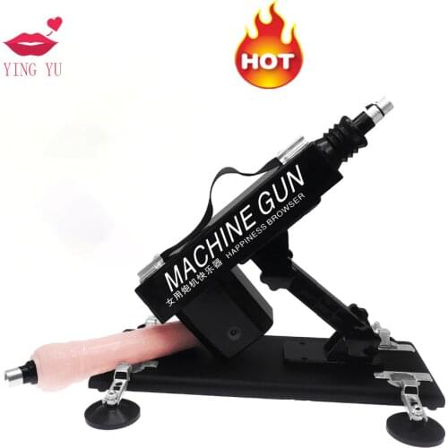YINGYU Newest Sex Machine Gun Stronger Power Automatic Love Machines Vibrator For Woman and Men Sex Products