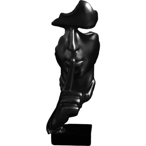 Nordic Abstract Sculpture Figurine Craft Resin Modern Art Statue Room Decoration QX2E