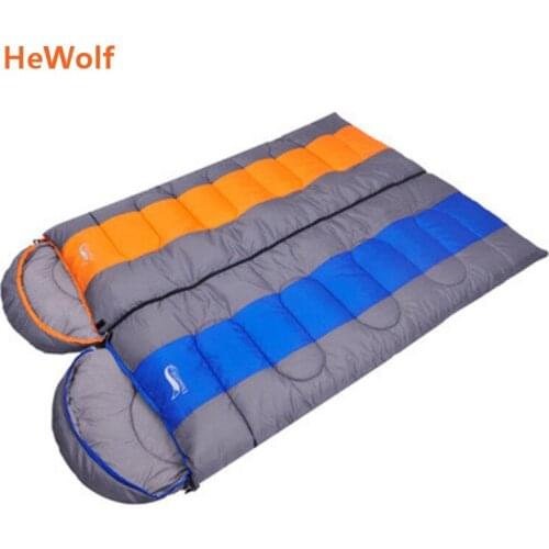 Adult outdoor sleeping bag wholesale camping sleeping bag siesta travel camping sleeping bag single and double wide