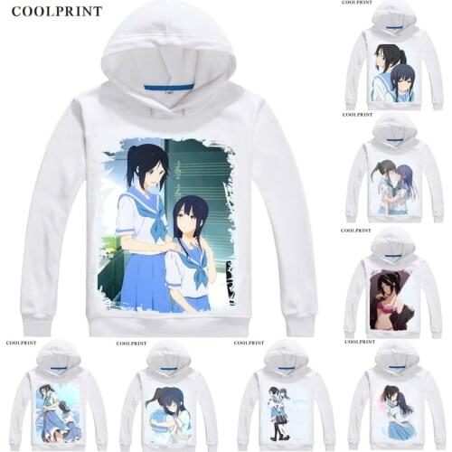 COOLPRINT Liz and the Blue Bird Hoodies Hooded Hoodie Rizutoaoitori Liz to Aoi Tori Kasaki Nozomi Yoroizuka Mizore Sweatshirts