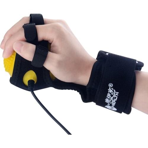 Hemiplegia Finger Recovery Equipment Training Electric Hot Compress Massage Training Balls Electric Massage Ball Finger Board