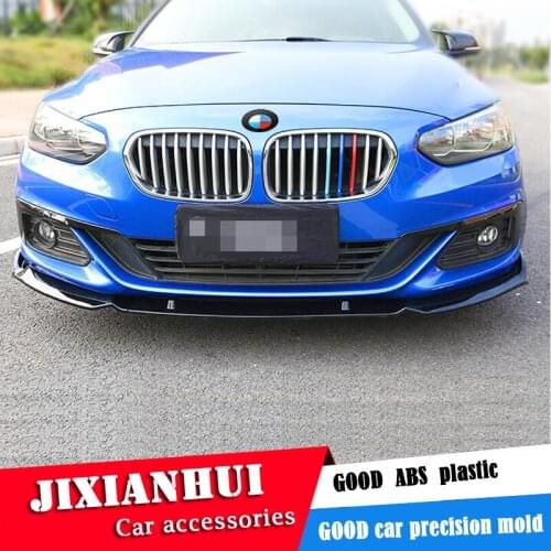 For BMW Body kit spoiler 2019-2020 BMW 1 series 116i 120i 118i ABS Rear lip rear spoiler front Bumper Diffuser Bumpers Protector