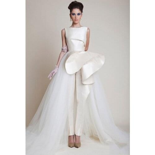 Saudi Arabia Style Women Chic Evening Dress Special Occasion Dresses Custom Made Ruched Straight Tulle Long Unique Prom Dress