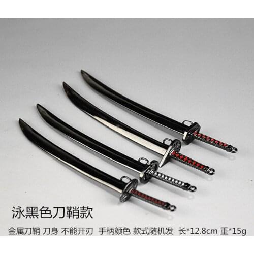 1/12 Scale Soldier Weapon Small Mini Sheath Knife Tachi 6-inch Action Figure Sabre Weapon Model Scene Road Available In Stock