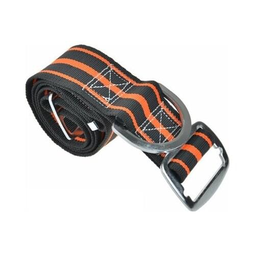 1500KG Outdoor safety waist belt with single D ring mountaineering rock climbing cable harness rope lifting rigging hardware