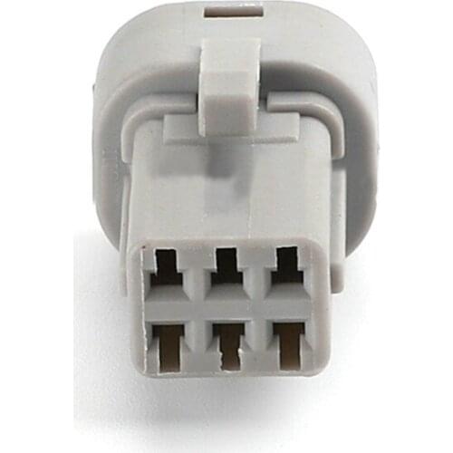 2/5/10/20/50/100 sets 6pin auto wiring electric plug cable harness waterproof plug connector MG614130-4