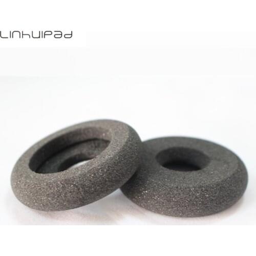 Linhuipad 55mm Donut Headphone replacement foam sponge ear pads ear cushion call center headset earpads 2pcs/lot