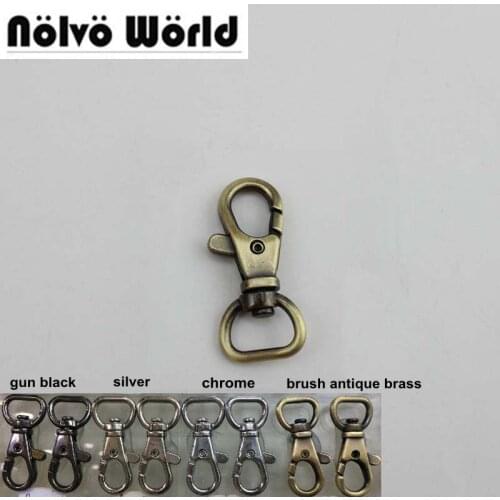 50pcs 40*18mm 4 colors trigger snap hook swivel hooks hardware,good quality for dog leash accessory