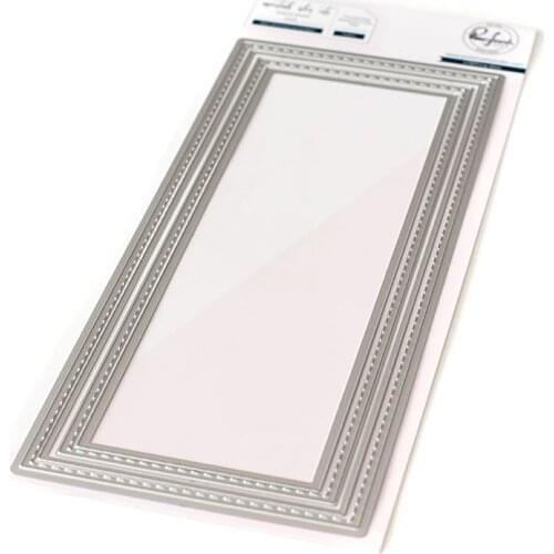 AliliArts Metal Cutting Dies Stitched Rectangles diy Scrapbooking Photo Album Decorative Embossing PaperCard Crafts Die 2020