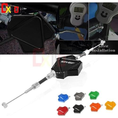 Motorcycle Stunt Clutch Lever Motorbike Aluminum CNC Easy Pull Clutch Lever System For Kawasaki NINJA ER6F ER 6F 2006 2007 2008