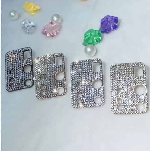 Bling Diamond Camera Lens For Samsung Galaxy S21 Plus Glitter Rhinestone Camera Protective Ring For Samsung S21 Ultra S21
