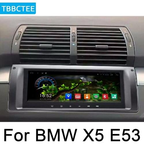 For BMW X5 E53 1999~2006 Car Android System 1080P IPS LCD Screen Car Radio Player GPS Navigation BT WiFi AUX Map