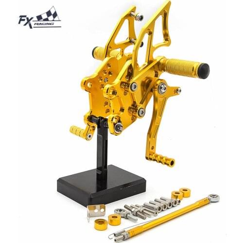 For Kawasaki Ninja 300 250 Ninja250 2013 2014 2015 2016 CNC Aluminum Motorcycle Foot Pegs Rest Set Footpegs Rearset Footrest