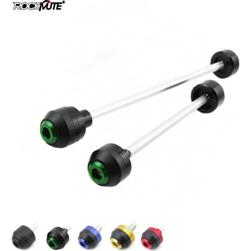 For Kawasaki Z1000 2003 2004 2005 2006 Motorcycle Front Rear Wheel Axle Fork Slider Crash Protector Drop Falling Protection