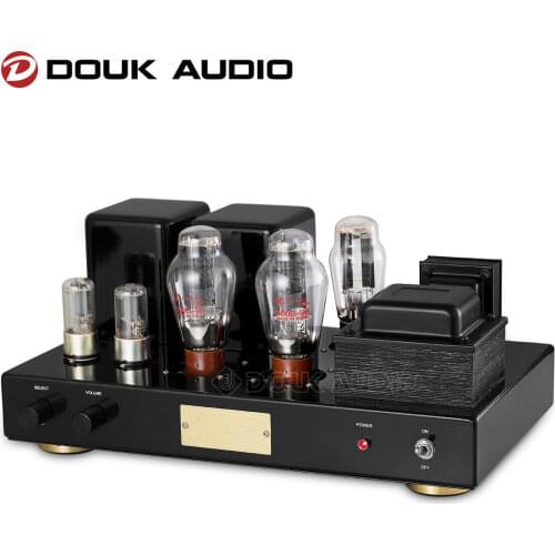 Douk Audio Hi-end 300B Vacuum Tube Amplifier Stereo Single-Ended Class A Hi-Fi Integrated Power Amp Home Audio amp