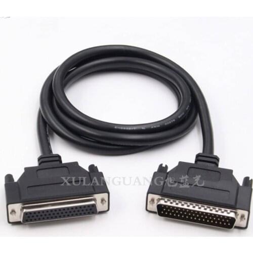 HDB50 Cable DB 50 Pin Male To Female M/F Data Transfer Cable Three Rows 50P Professional Customize Length High Quality