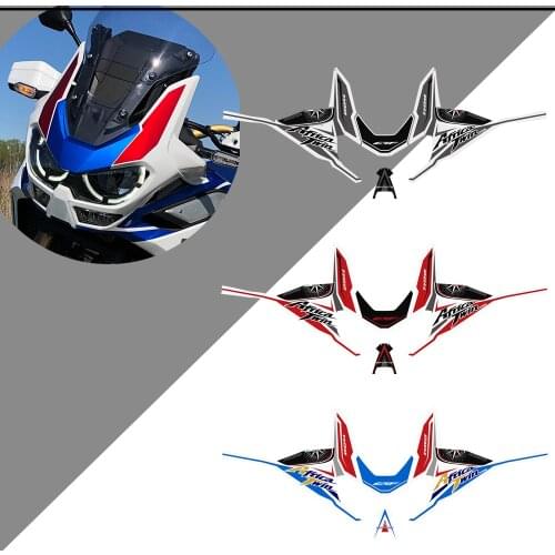 Africa Twin Protection Side Tank Pad For Honda CRF1100 CRF 1100 L Adventure ADV Visor Set Stickers Decal Kit 2019 2020 2021