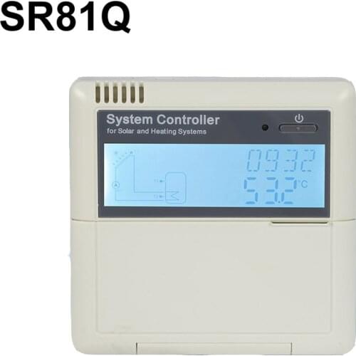 SR81Q solar hot water heater controller (old SR868C8Q updated) 10 push buttons at the Front Cover With separately keypad