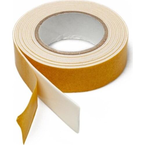 Multi-Purpose For Use On All Surfaces Suitable White Double-Sided Foam Sponge Mount Bant