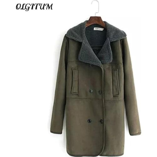 Женские замшевые пальто OLGITUM China At AliExpress