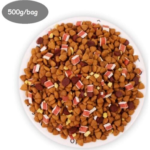 500g Nutritious Dog Food mixed Dog Staple with Fresh grains beef salmon for Puppy Adult dog Delicious Food Feeder pet food