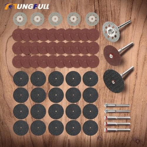 Cutting Discs For Dremel Accessories Mini Drill Grinding Disc Engraving Tool Heads Mini Circular Saw Blade Set