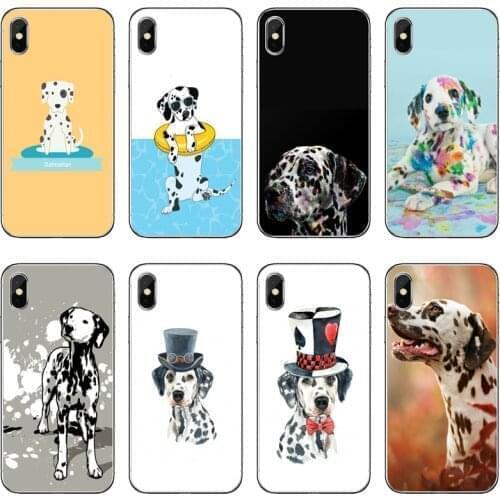 Silicone Phone Case Cute Dalmatian dog For Huawei Honor 20 10i 9X 10 Lite 8S 8C 8X 7C 7X 7A 6C Pro 6 6A 6X 5C V10