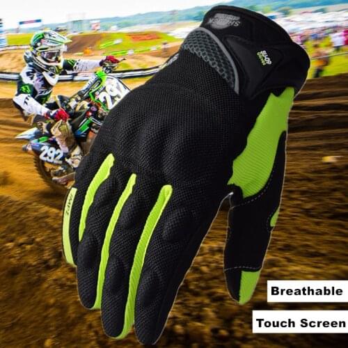 SUOMY Summer Full Finger Motorcycle Gloves Motocross Dirtpaw Glove Cycling MTB ATV DH MX Dirt Bike Off-road Racing Gloves