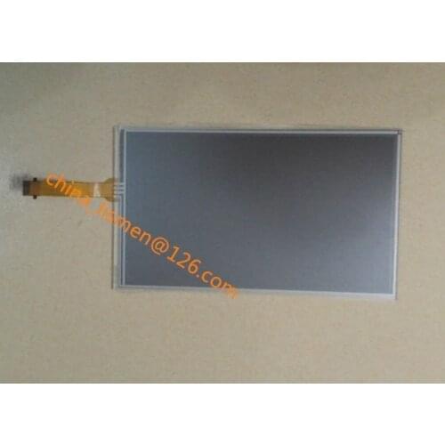 10 pieces 7 inch 8 pins Black glass touch Screen panel Digitizer Lens for prius car dvd player GPS navigation LQ070T5GA01 LCD