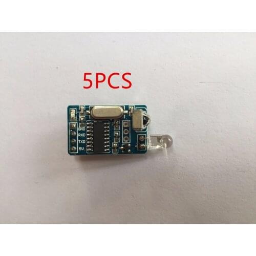 5PCS 5V IR Infrared Remote Decoder Encoding Transmitter Receiver Wireless Module Quality in Stock