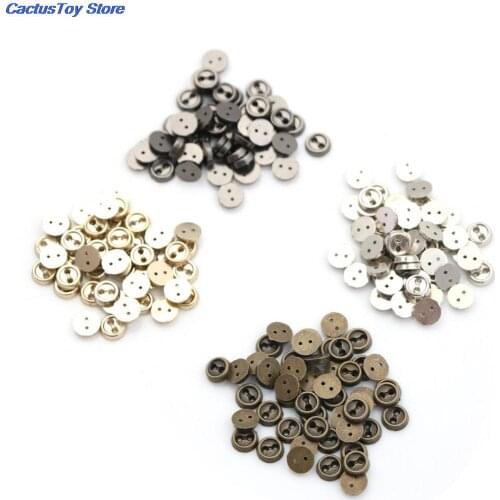 50pcs 5mm Ultra-small Mini Doll Buttons Buckle Doll Belt Doll Shoes Buckle For Blyth Doll Clothing