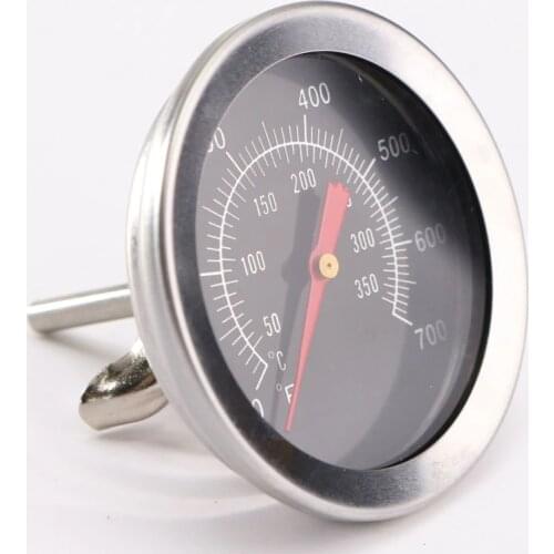 Stainless Steel BBQ Accessories Oven Food Meat Cooking Baking Thermometer Dial Temperature Gauge Household Kitchen Dining Tool