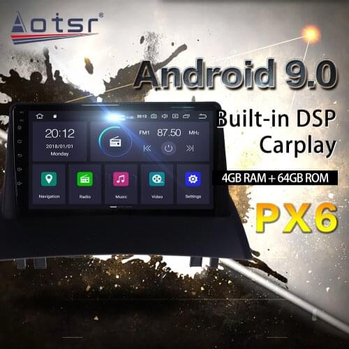 For Renault Megane 2 2002-2009 Car Multimedia Radio Player Stereo Android 9 DSP 9 inch IPS Screen Audio GPS Navi WIFI head unit