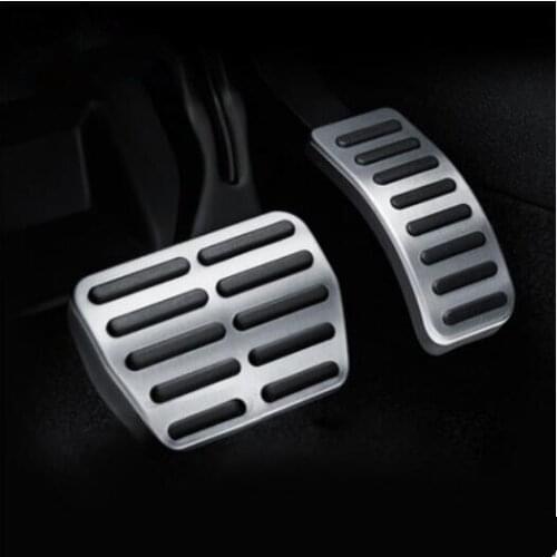 Car-styling Stainless Steel Car AT Pedals For Audi TT Pedale VW SEAT SKODA Golf 3 4 Polo 9N3 Octavia Ibiza Fabia A1 A2 A3 GTI