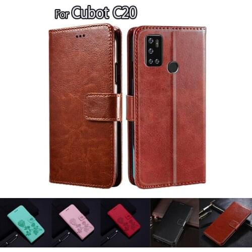 Flip Hoesje Cover For Cubot C20 Case Phone Protective Shell Funda Case For CubotC20 Wallet Leather Book Etui Coque Capa