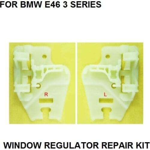 FOR BMW E46 WINDOW PLASTIC CLIPS REGULATOR REPAIR KIT FRONT LEFT / RIGHT 1998-2013