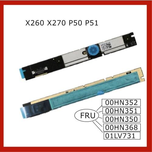 New for Lenovo ThinkPad X260 X270 P50 P51 Front Camera +Microphone 720P FRU: 00HN351 00HN368 00HN352