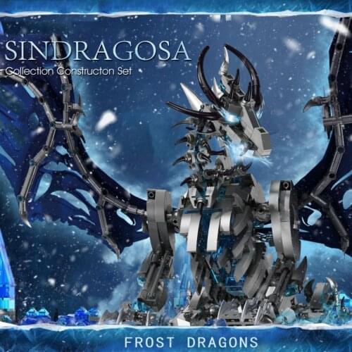 Game Vs Thrones Power Movie Series Iceberg Dragon Shape Building Blocks Educational Toys For kids Childrens Minifigures Gift