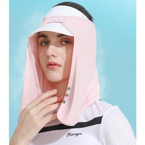 Outdoor Sports Sunshade Neck Guard Summer Ice Silk Quick-drying Sun Hat Curtain Breathable Sunscreen Cap（No Cap