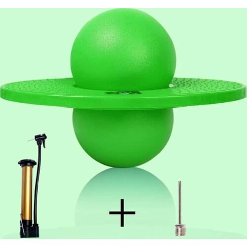 Pogo Bouncing Ball with Handle and Ball Pumps Jump Toy Pogo Maximum Load-Bearing 220lb Suitable for Children Adult EDF88