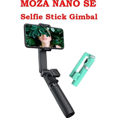 MOZA NANO SE Smartphone Selfie Stick Gimbal for Vlogging YouTube Travel Shooting for Iphone Android huawei xiaomi Samsung