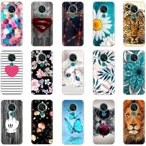 For Nokia 7.2 Case Silicone TPU Cover Soft Phone Shell For Nokia 7.2 TA-1196 TA-1181 TA-1178 Nokia7.2 Case Bumper For Nokia 6.2