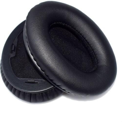 XRHYY Replacement Earpads Memory Foam & Protein Leather Cushion Cover for Beats Studio ( 1st Gen ) Over Ear Headphones (Black)