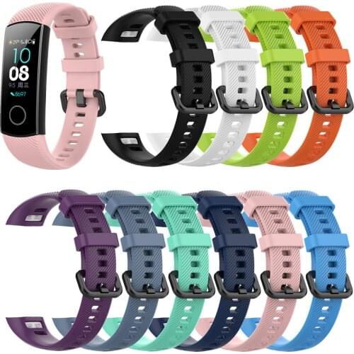 Sports Silicone Band For HUAWEI Honor 5 4 Replacement Bracelet Strap Watchband Watchstrap for huawei honor4 Fitness Smart Watch
