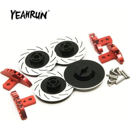 1Set Aluminum Sport Edition Brake Disc Set for Sakura D4 RWD 1/10 RC Drift Racing Car