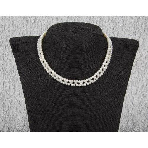 Original design jewelry 100% Natural freshwater pearl Necklace for women 925 sterling Silver