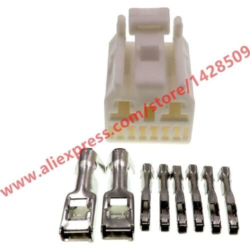 10 Sets 8 Pin Automotive Steering Power Plug Car Wire Cable Connector 6098-2103