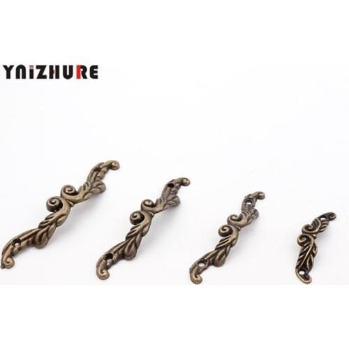 2Pcs 45~85mm Zinc Alloy Eyebrows Drawer Handle,Vintage Wooden Box,Cabinet,Storage Box Handle Accessories Gift,Bronze Tone Color