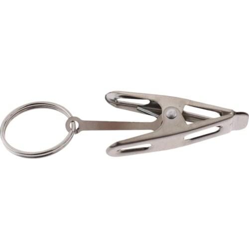 20Pcs Stainless Steel Curtain Rings Clips Roman Ring Hook Home DIY Hook Hanger